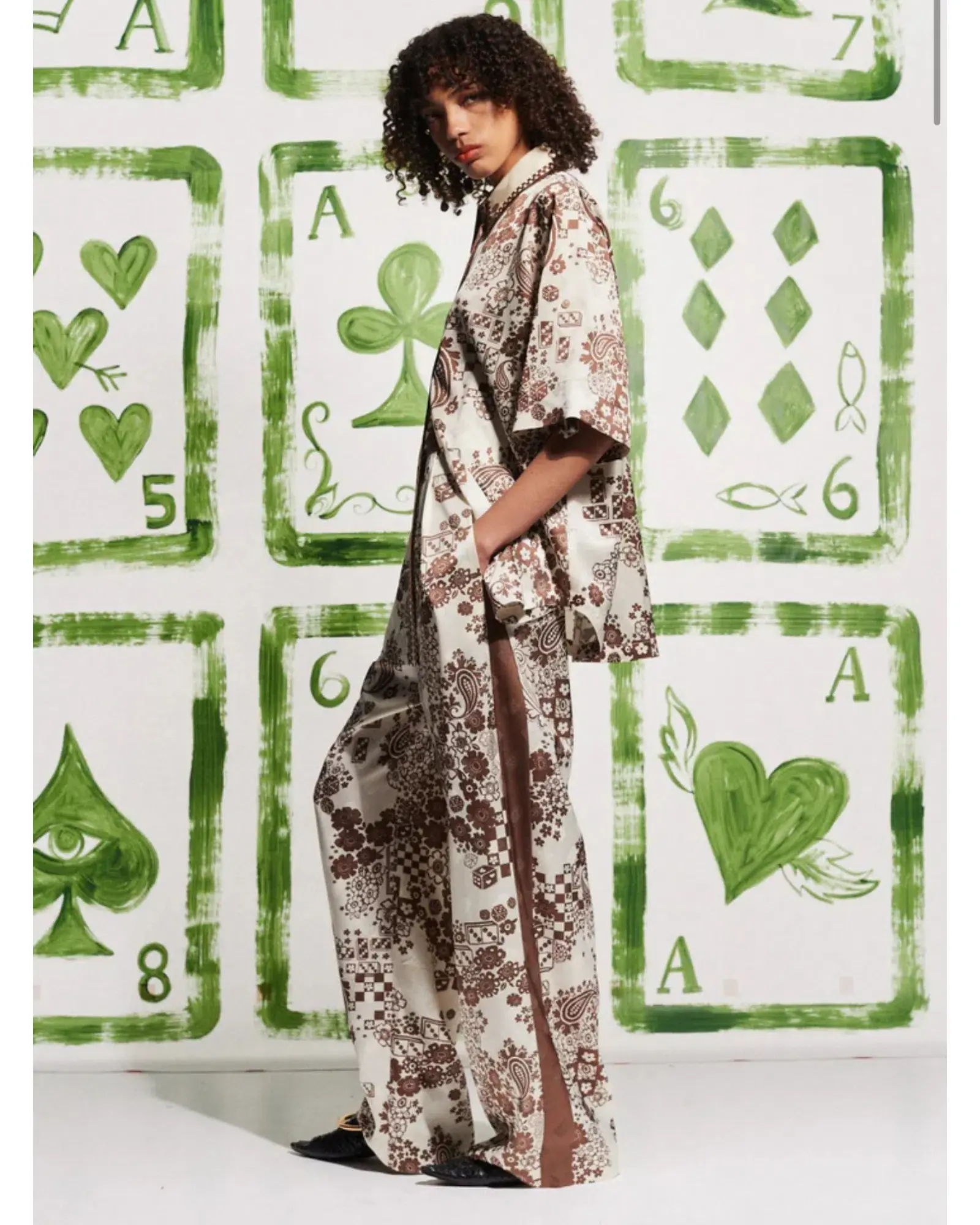 Alemais Vinnie Shirt and Pants Set Print Size AU 16 - Image 2
