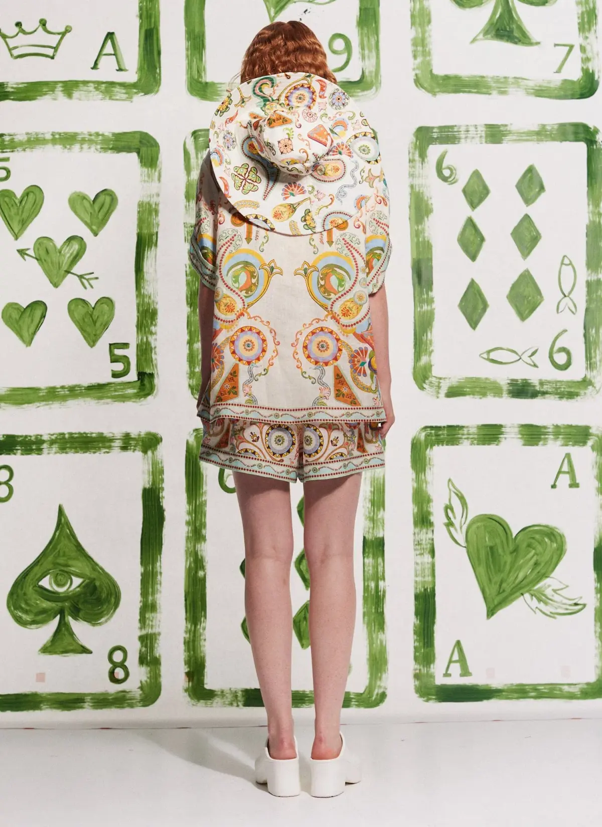 Alemais Pinball Linen Shirt and Short Set Multi Size 16 - Image 3