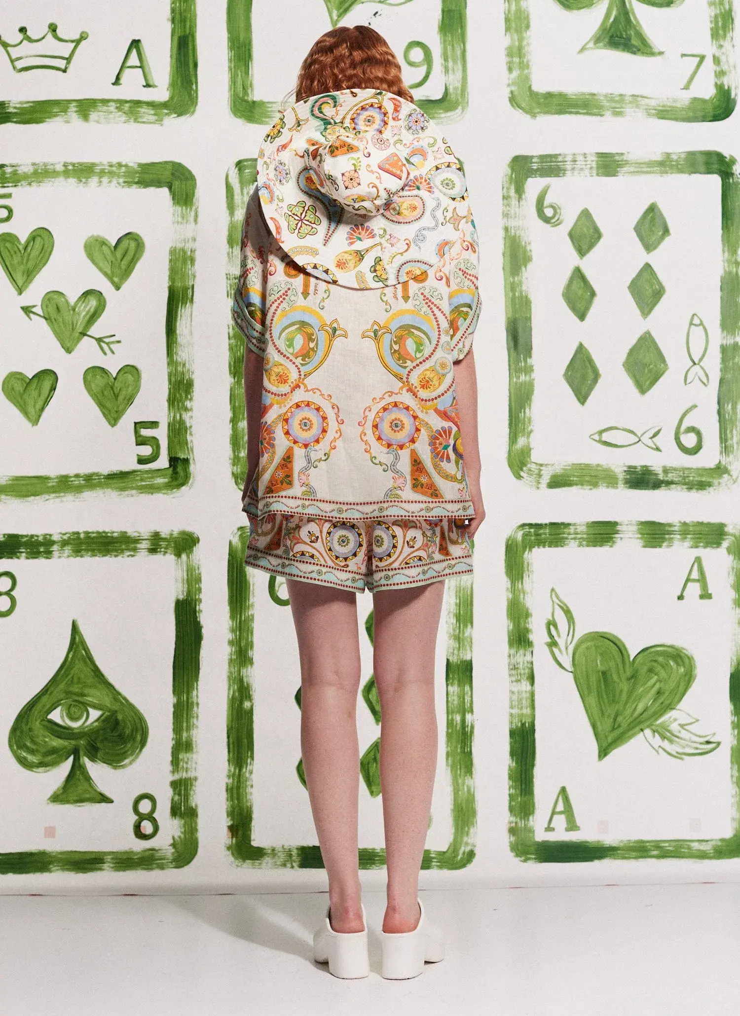 Alemais Pinball Linen Shirt and Short Set Multi Size 16 - Image 3