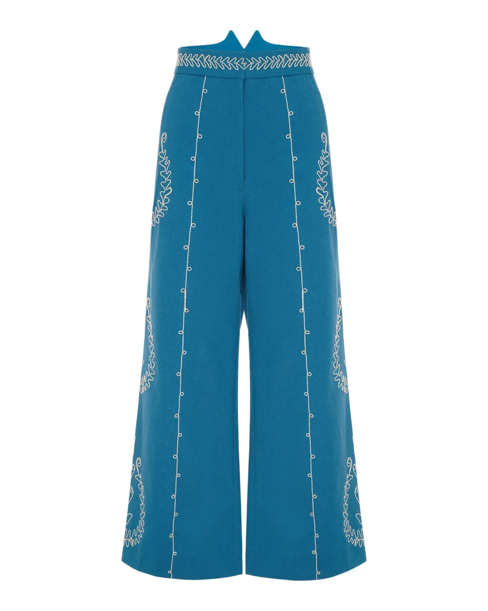 Alemais Donovan Corded Blouse and Pants Blue Size AU 16 - Image 5
