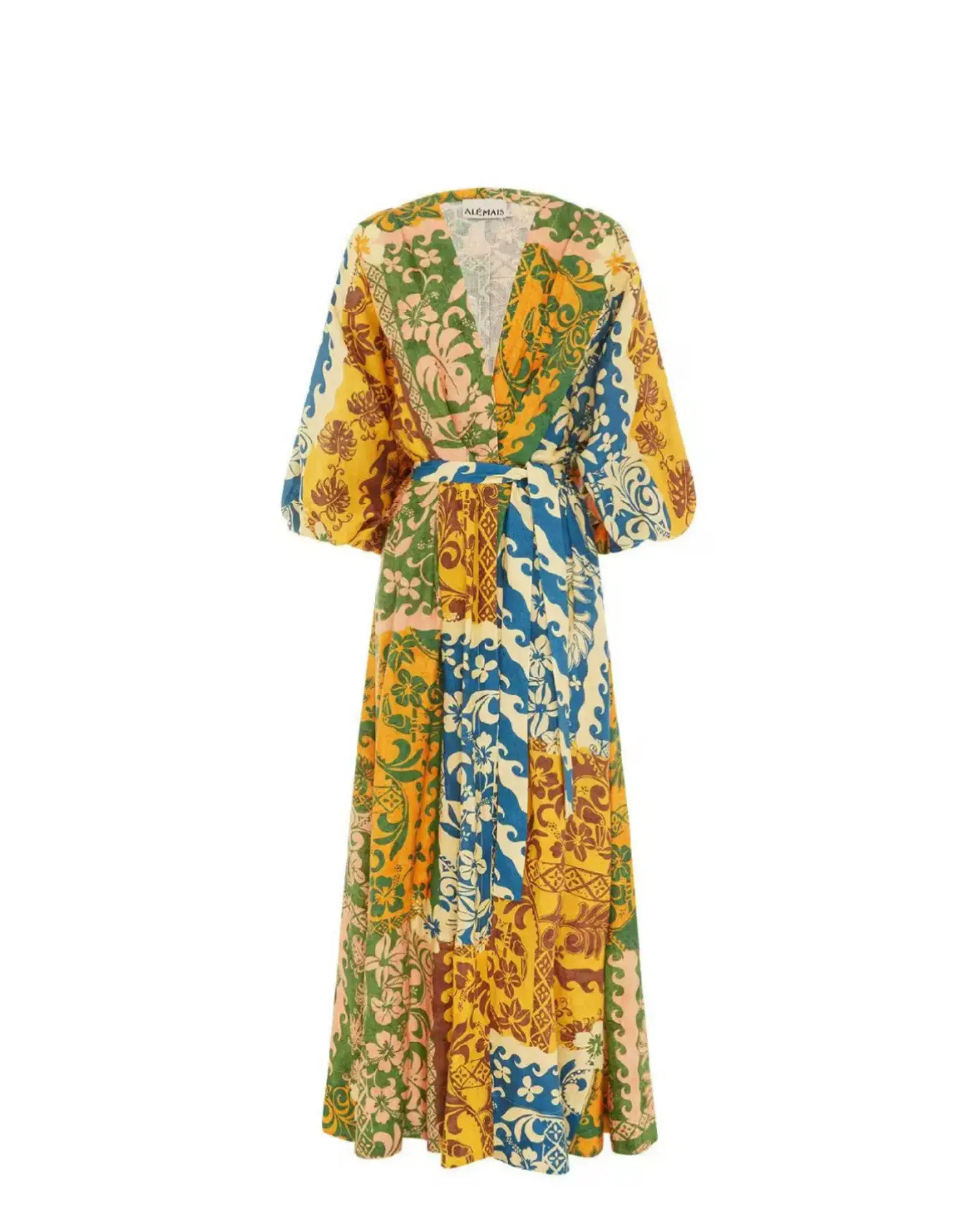 Alemais Archie Wrap Dress Multi Size AU 14 - Image 3