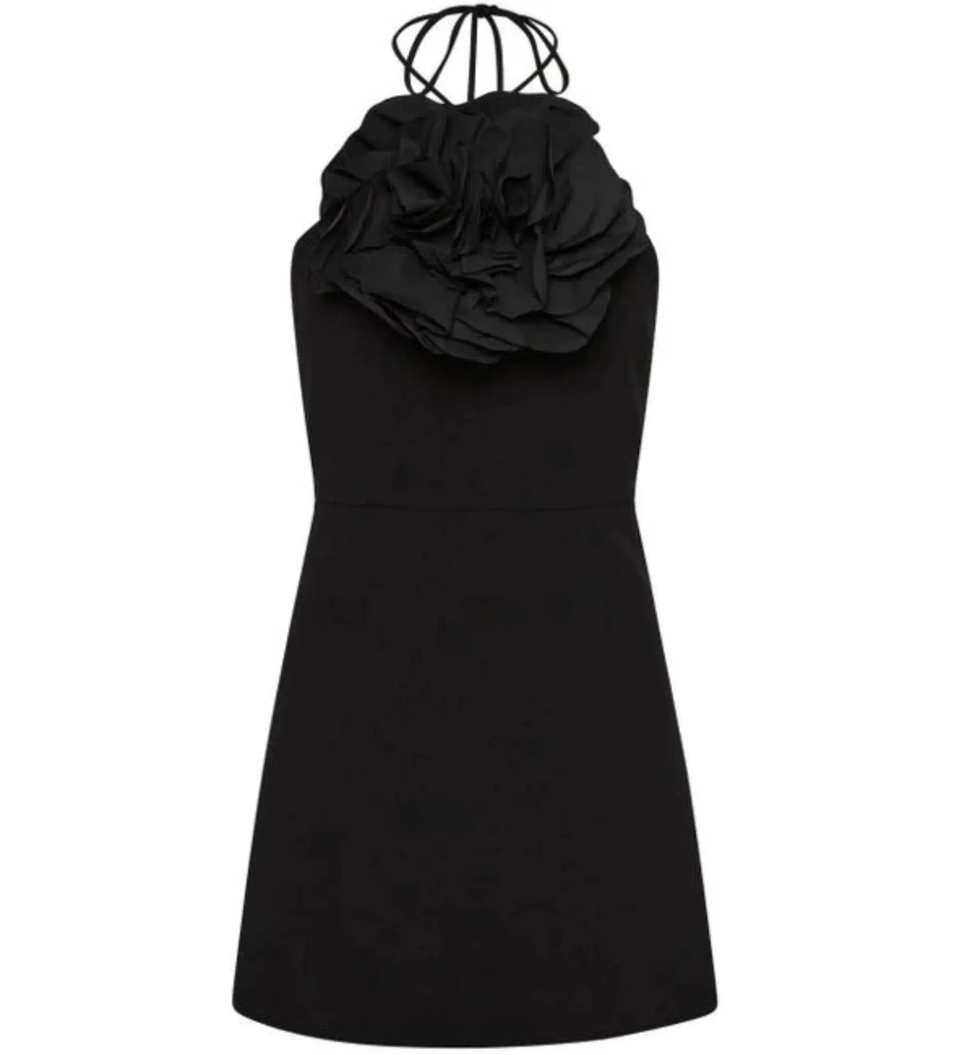 Rebecca Vallance Odetta Mini Halter Black Size 8 - Image 5