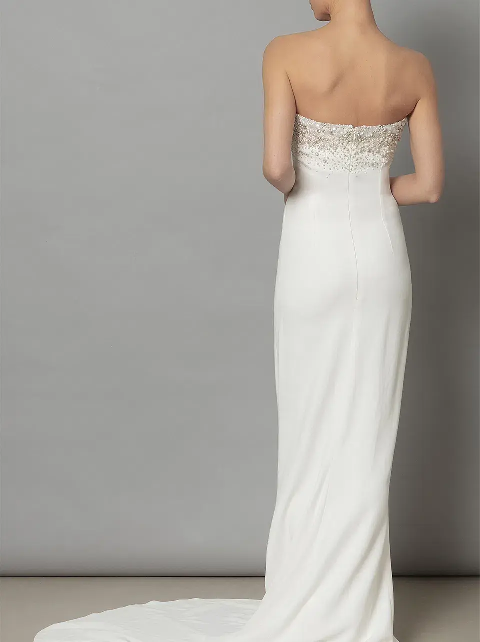 Galia Lahav Eve Slim-fitted Wedding Dress  Ivory  Size 6  - Image 5