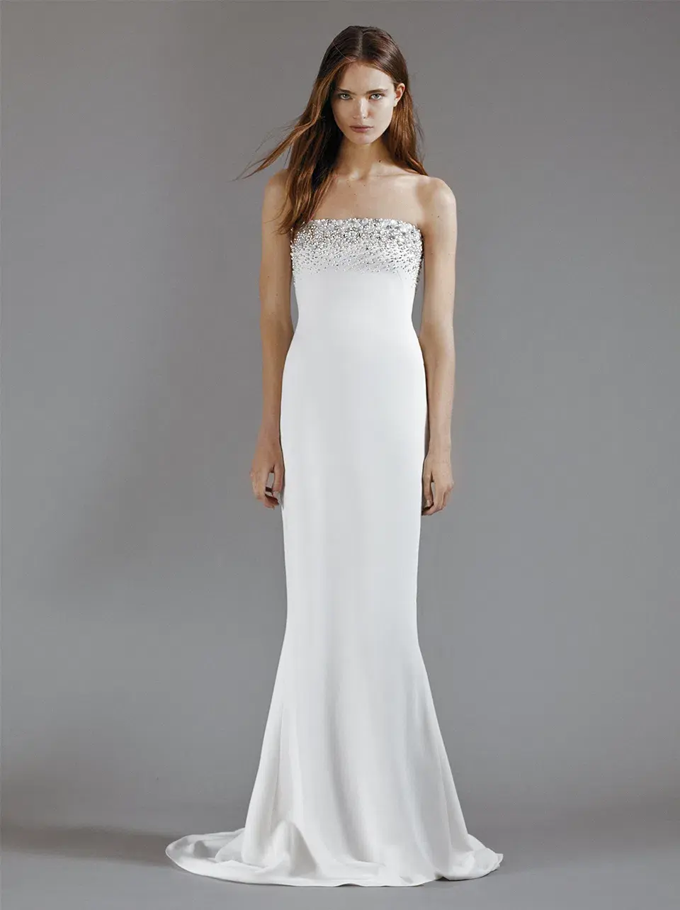 Galia Lahav Eve Slim-fitted Wedding Dress  Ivory  Size 6  - Image 1