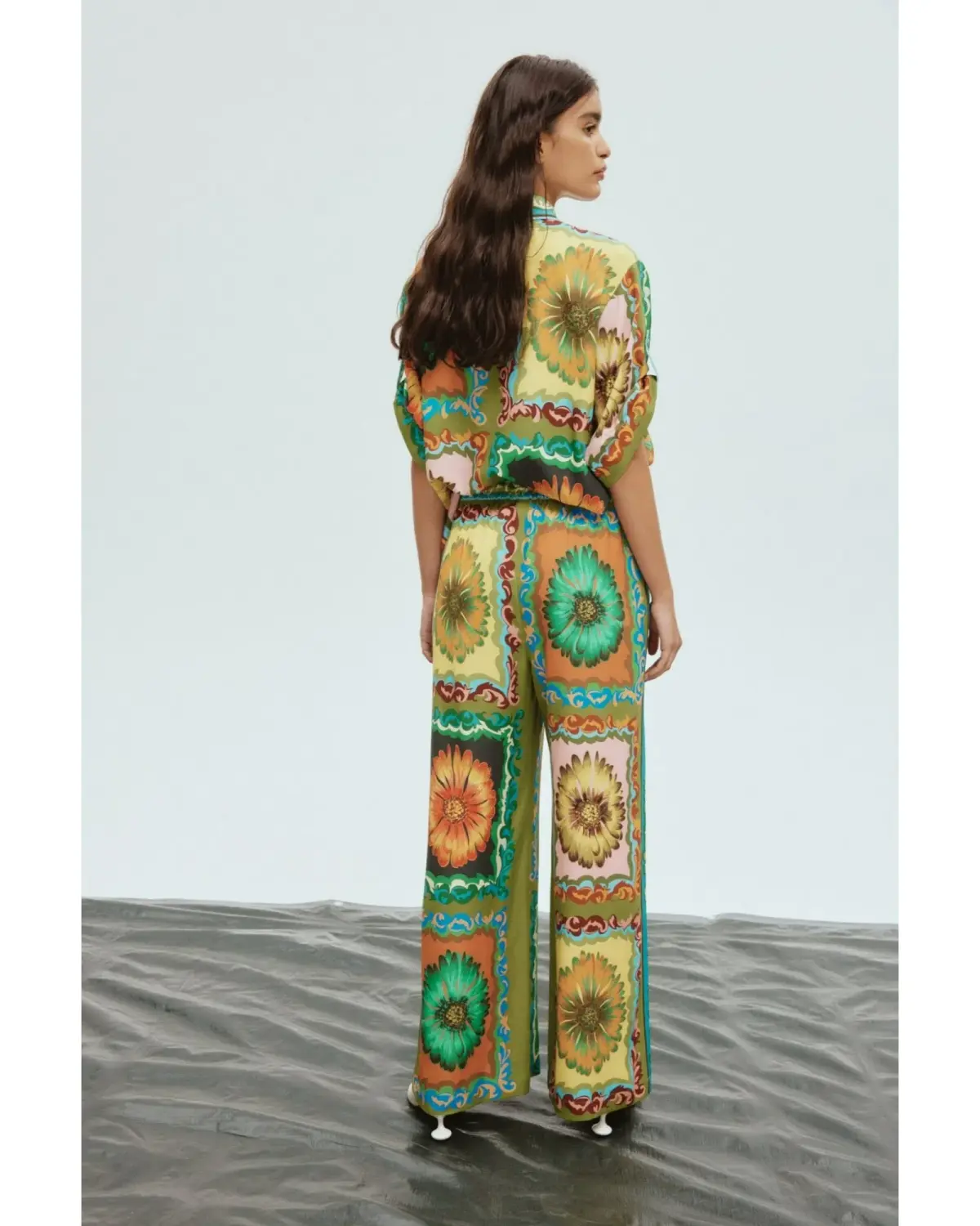 Alemais Disco Daisy Shirt Size 14 and Pants Set Multi Size 16 - Image 3