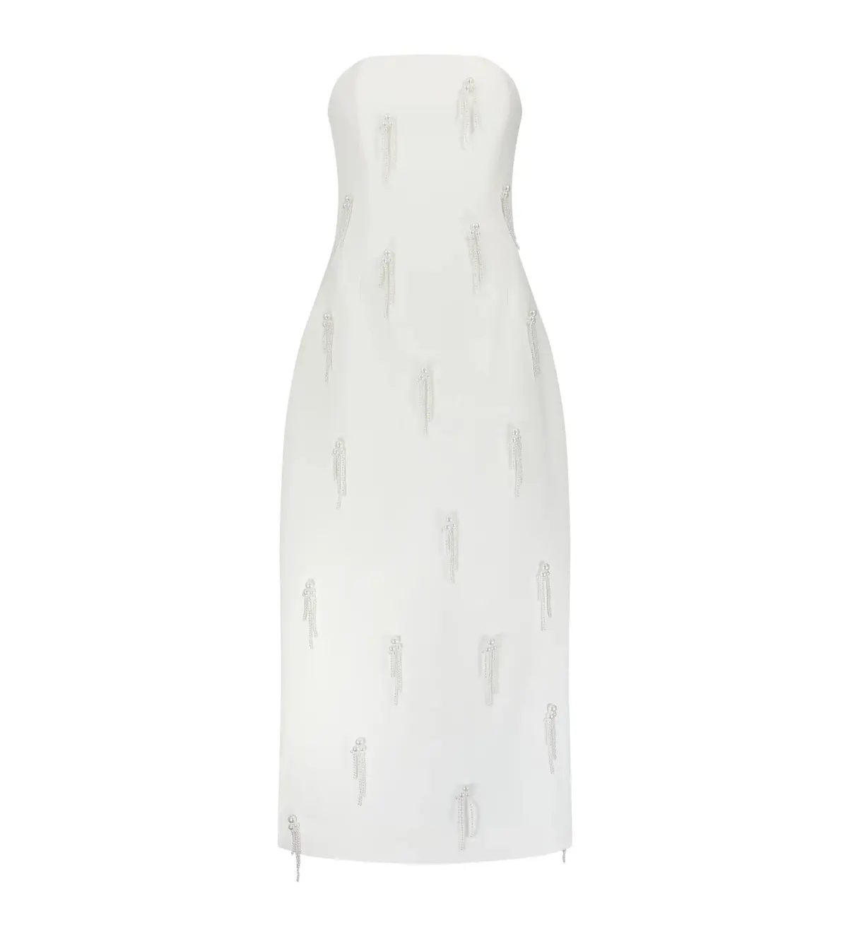 Odd Muse The Ultimate Muse Embellished Midi Dress White Size 12/L - Image 4