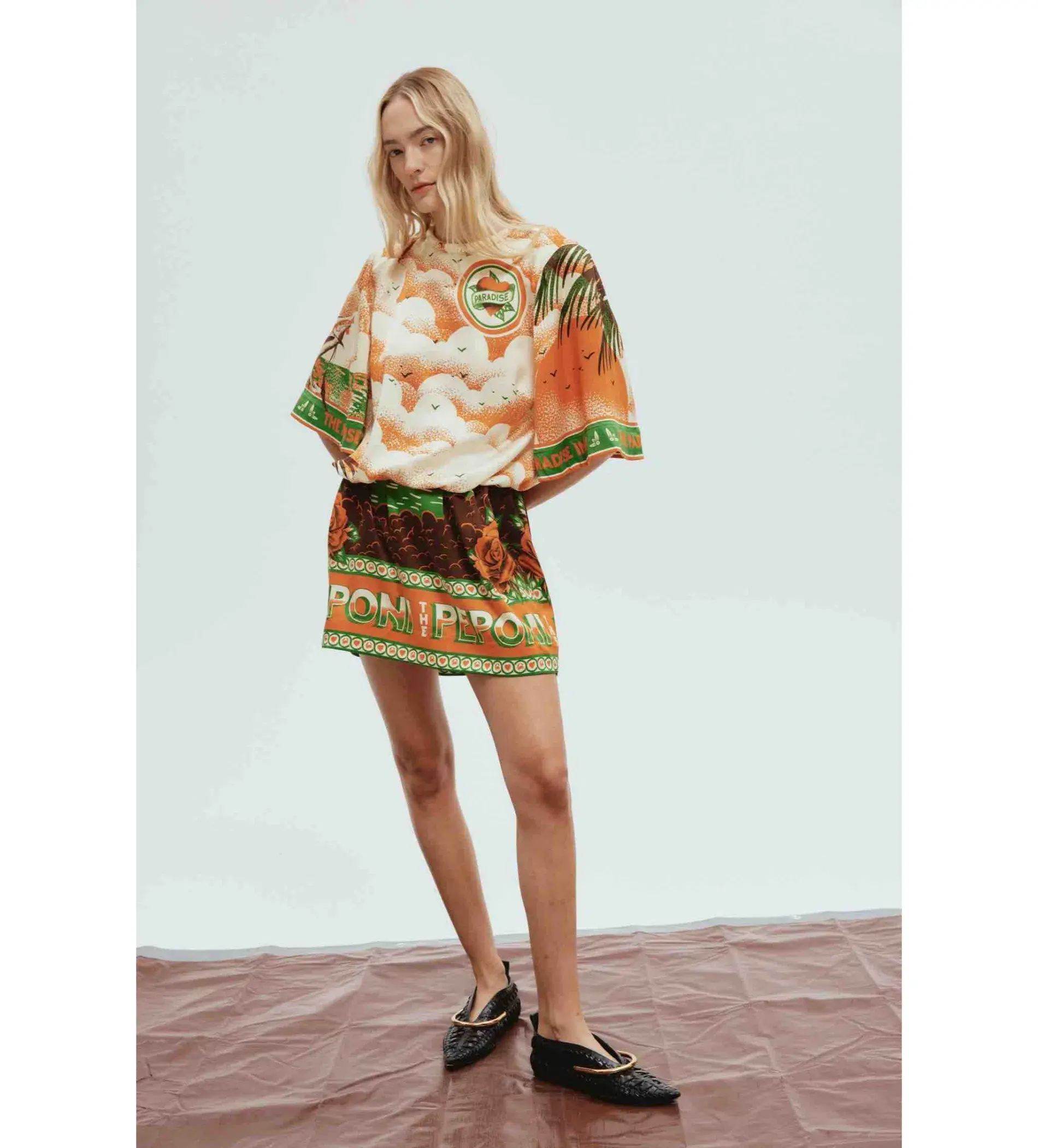 Alemais Bungalow Mini Dress Print Size 14 - Image 1