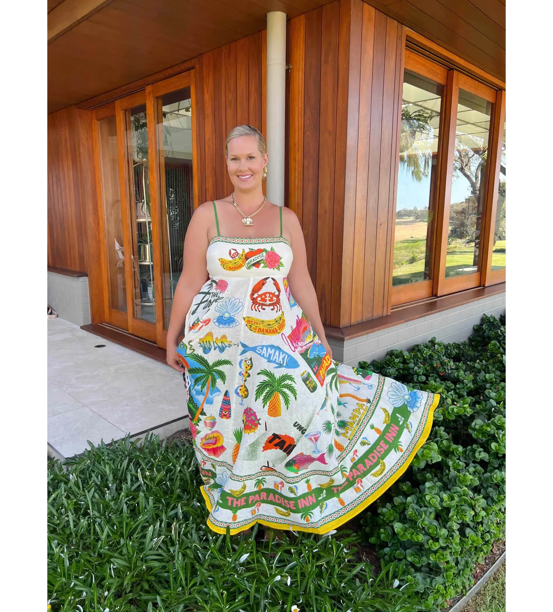 Alemais Paradiso Sundress Print Size 12  - Image 2