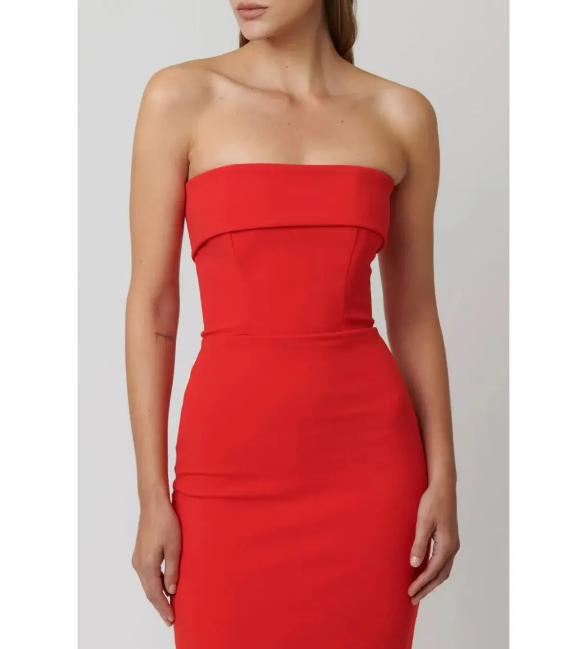 Effie Kats Monroe Gown Cherry Red 12 - Image 2