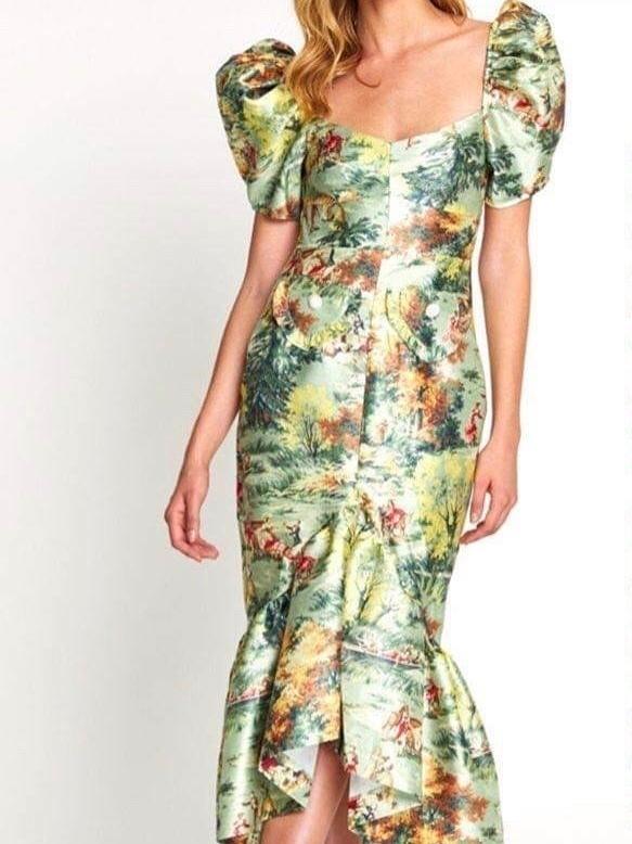 Alice McCall Voodoo Skies Midi Dress size 8 - Image 1
