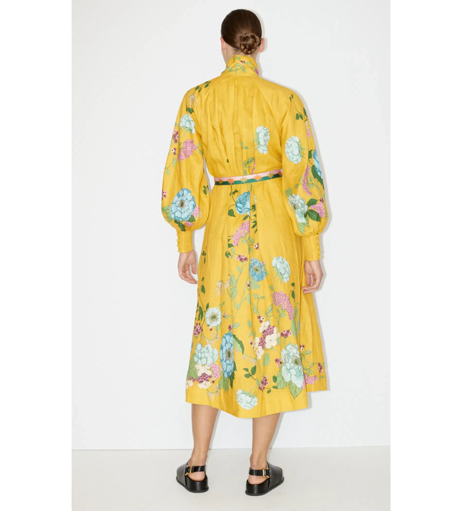 Alemais Dana Shirtdress Floral Size 16 - Image 3