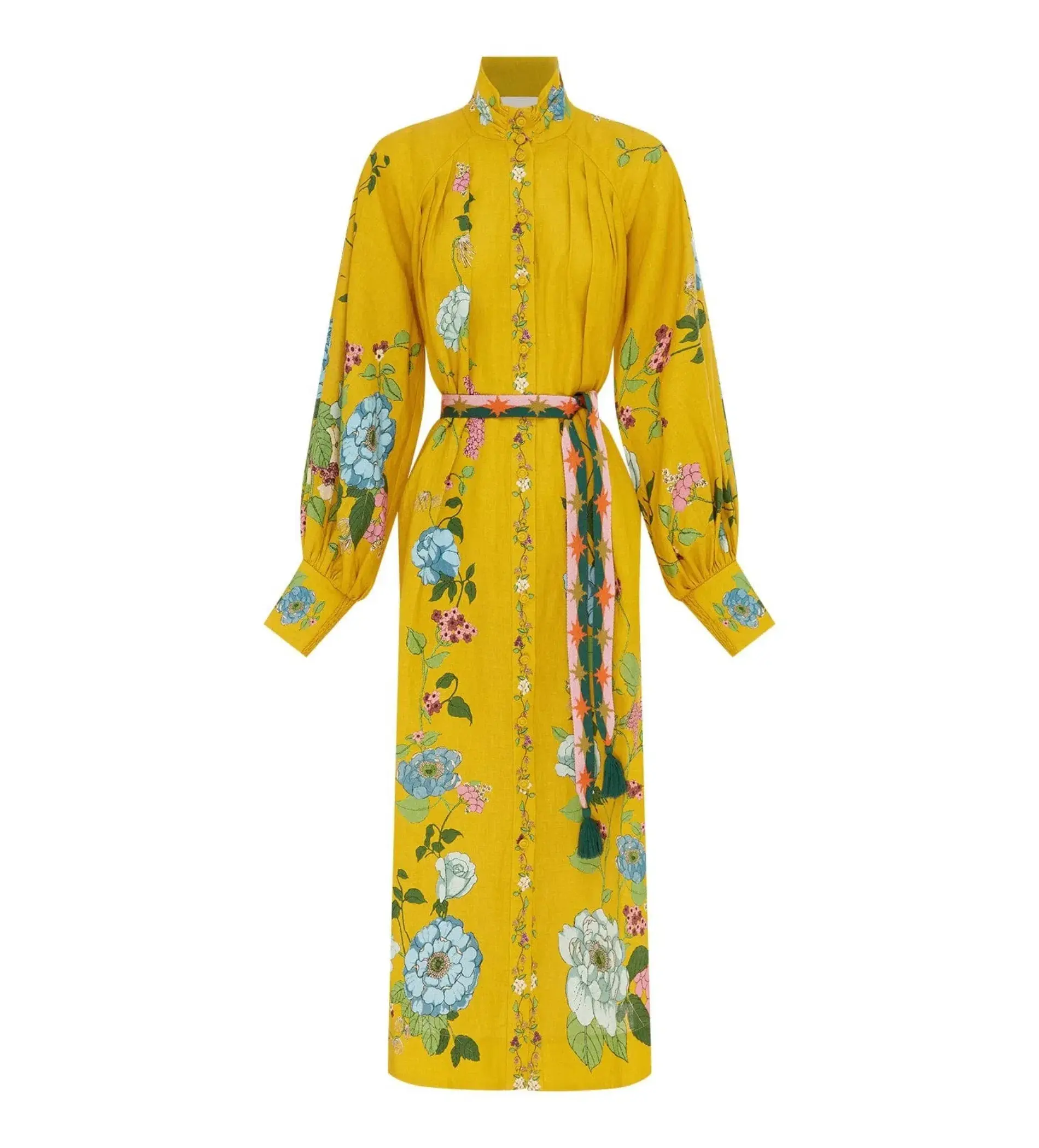 Alemais Dana Shirtdress Floral Size 16 - Image 4