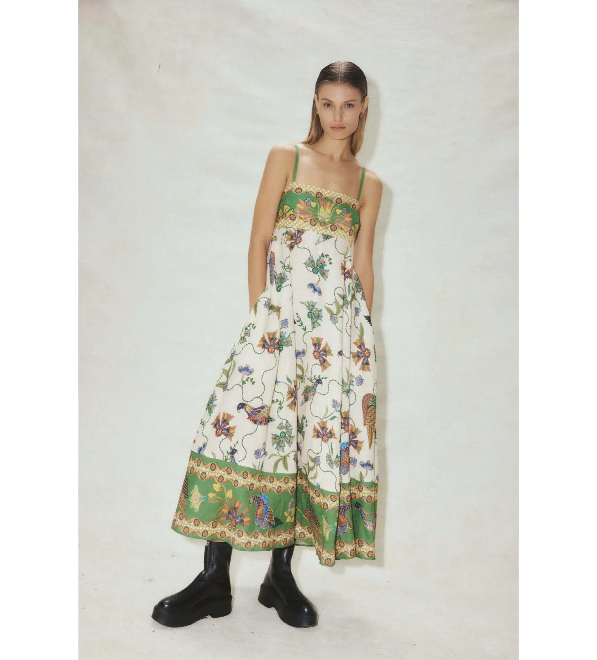 Alemais Birdie Sundress Print Size 16 - Image 1
