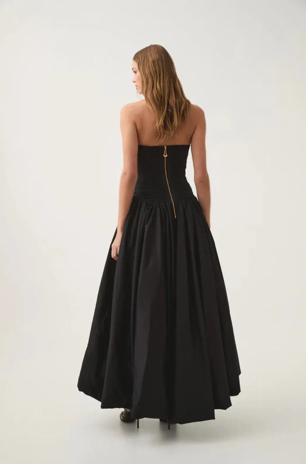 AJE   Spatial Maxi Dress   Black   Size 10 - Image 3