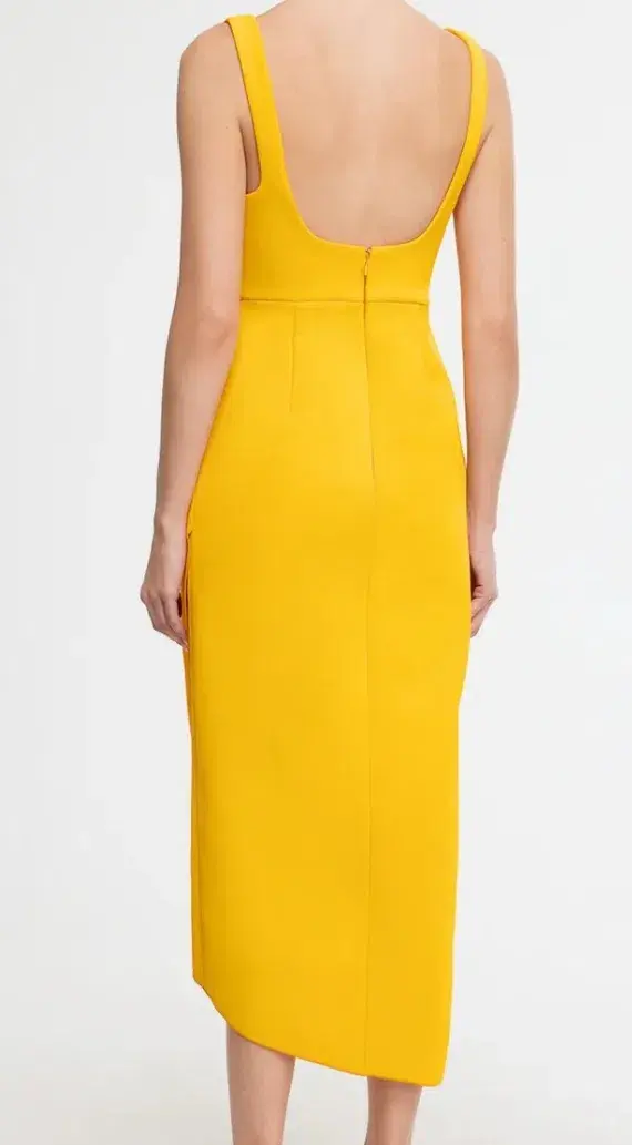 Acler Hewton Dress in Marigold AU 14 - Image 2
