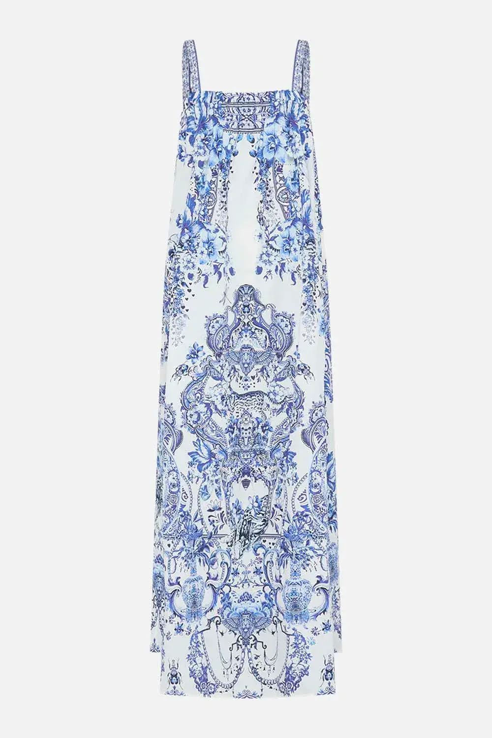 Camilla Wide Strap Sundress Print Size 12 - Image 4