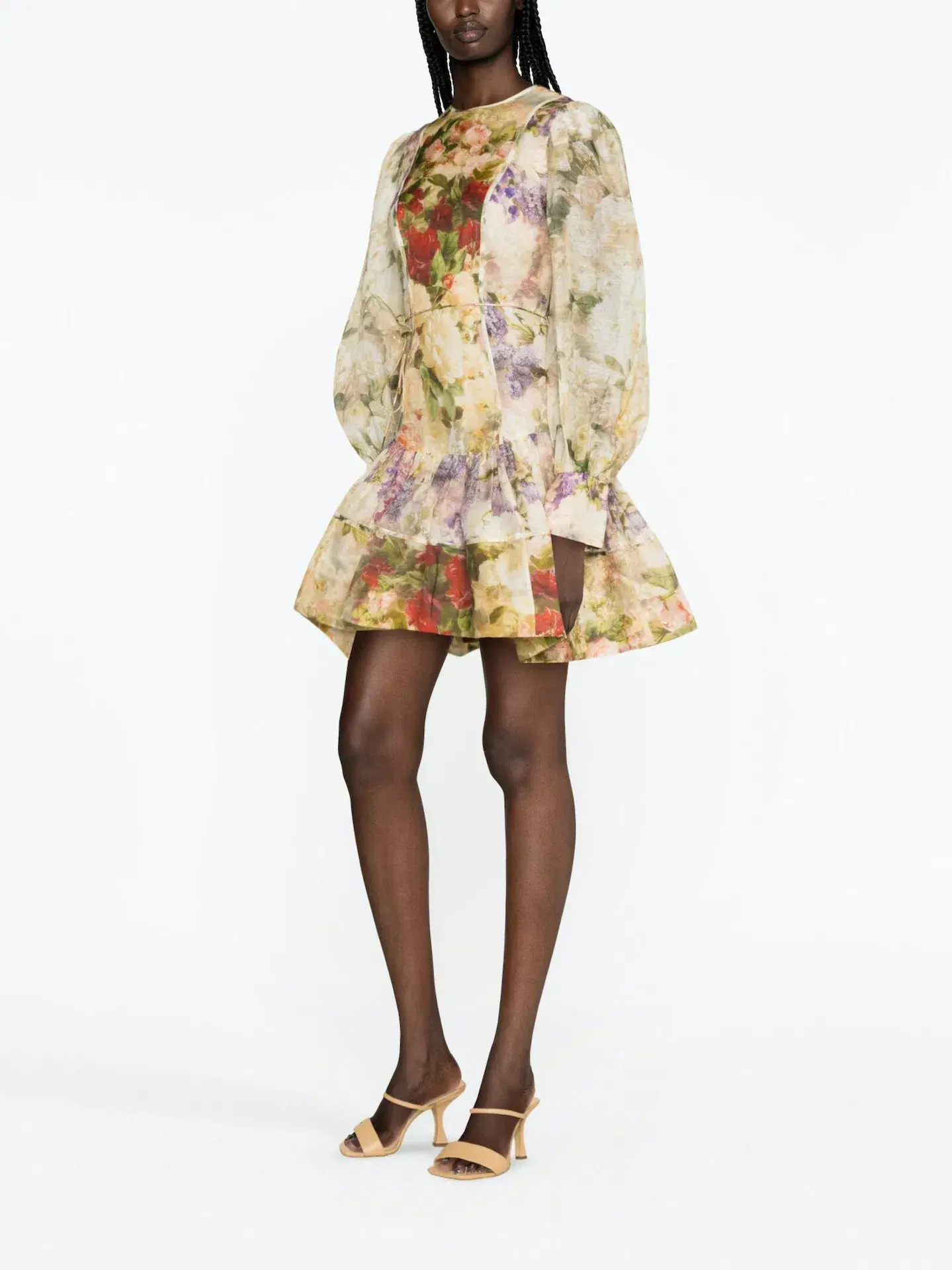 Zimmermann Sensory Flip Dress Mini Dress Floral Size 1 / AU 10 - Image 2