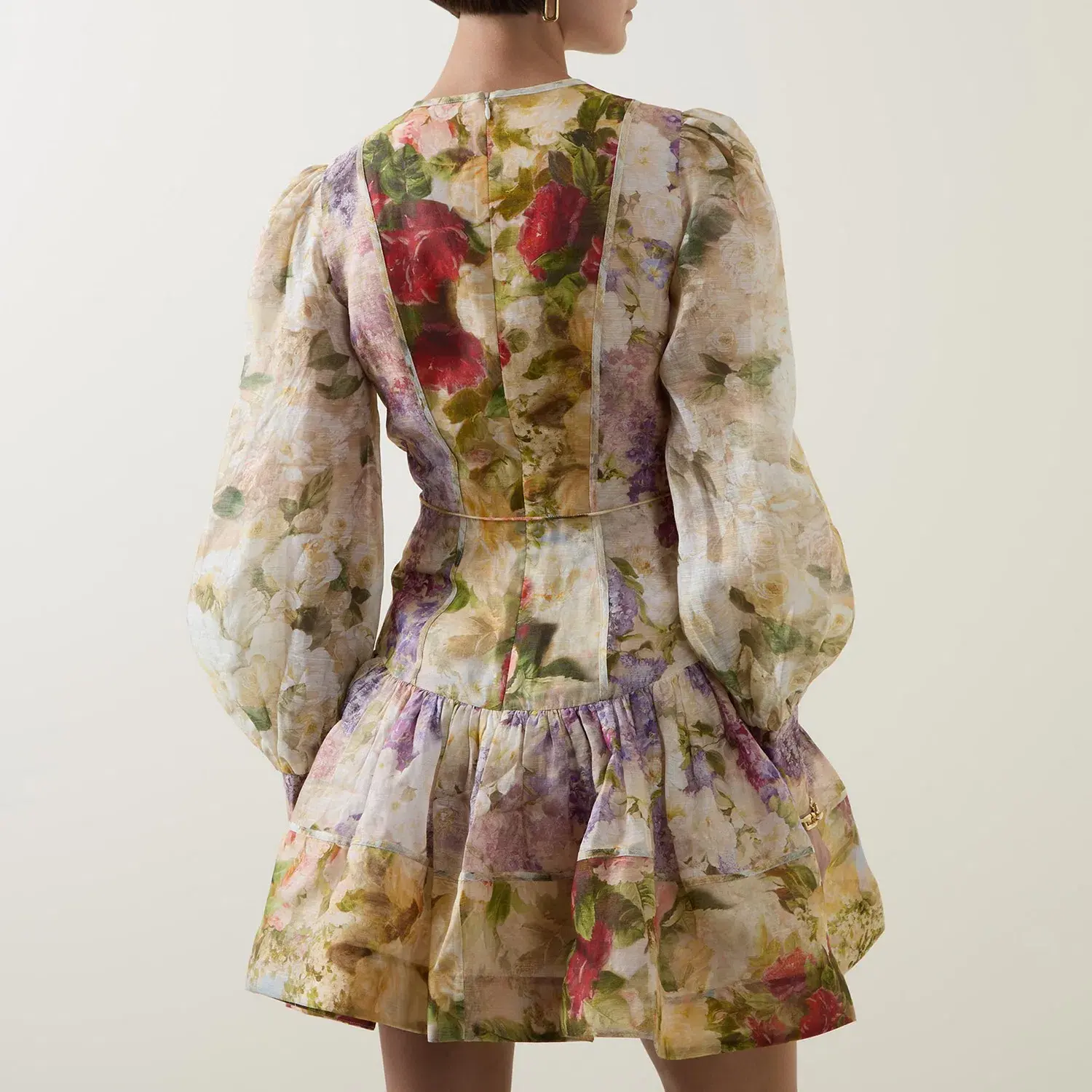 Zimmermann Sensory Flip Dress Mini Dress Floral Size 1 / AU 10 - Image 3