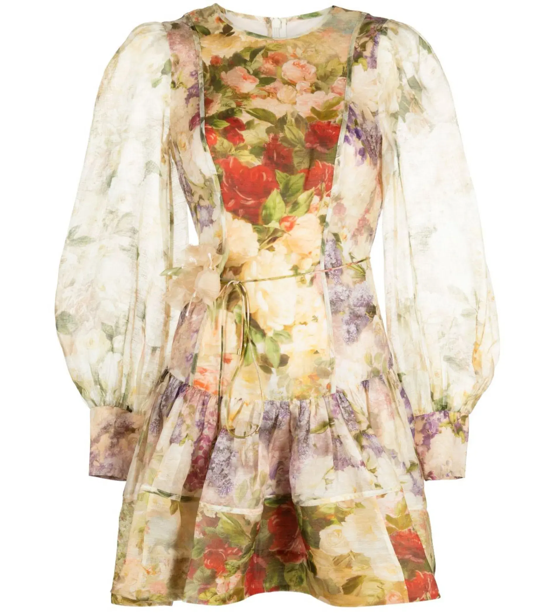 Zimmermann Sensory Flip Dress Mini Dress Floral Size 1 / AU 10 - Image 1