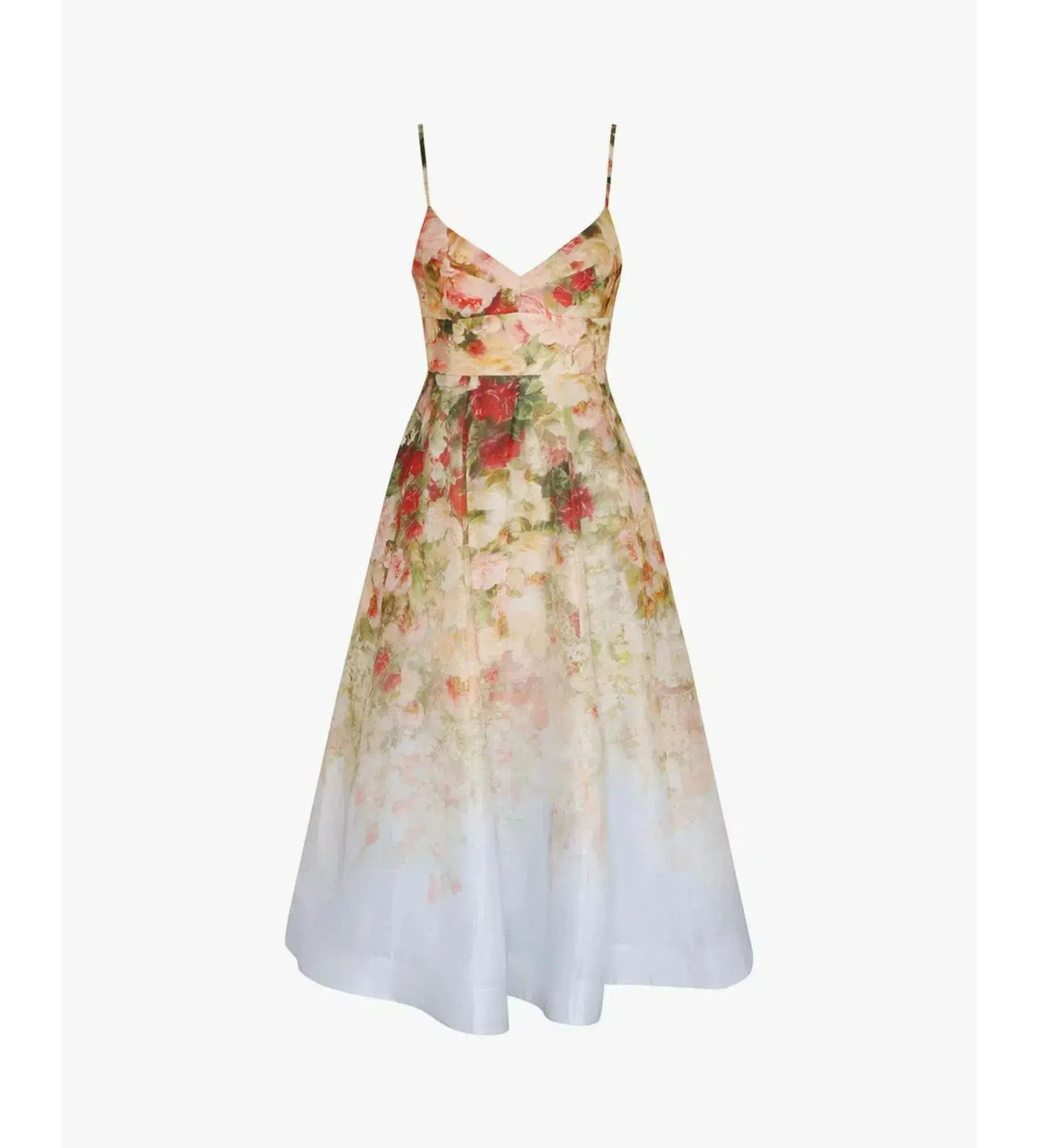 Zimmermann Luminosity Picnic Midi Dress Floral Size 1 / Au 10 - Image 3