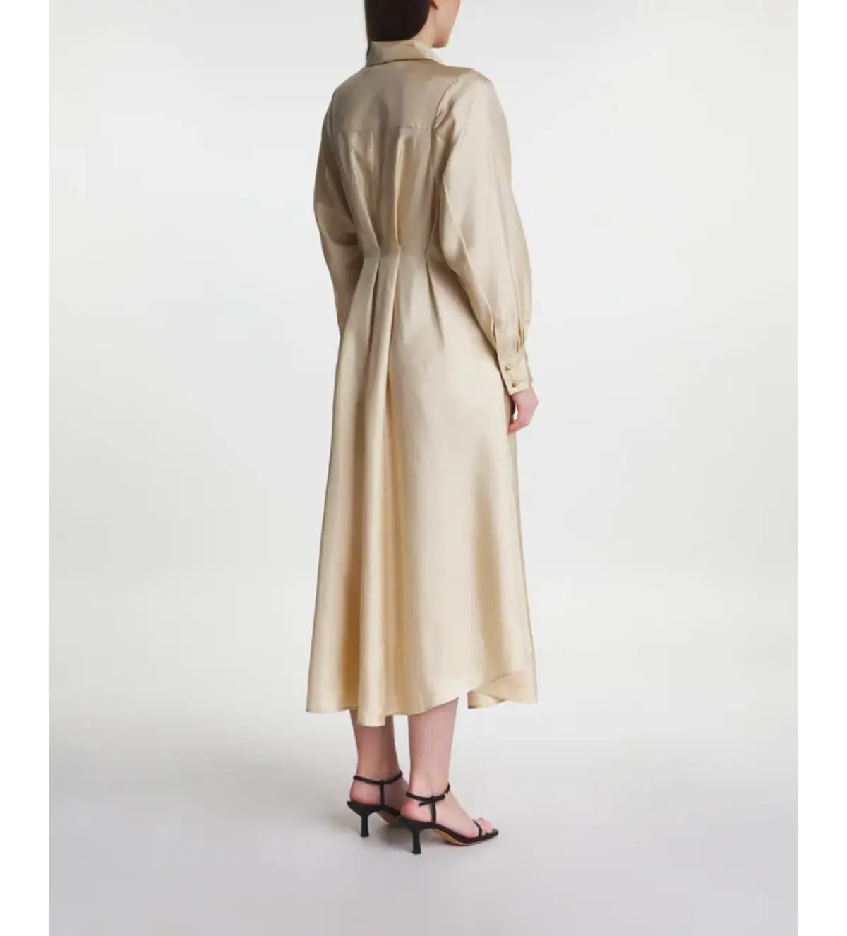 Zimmermann Natura Draped Shirt Dress Size AU 8 - Image 3