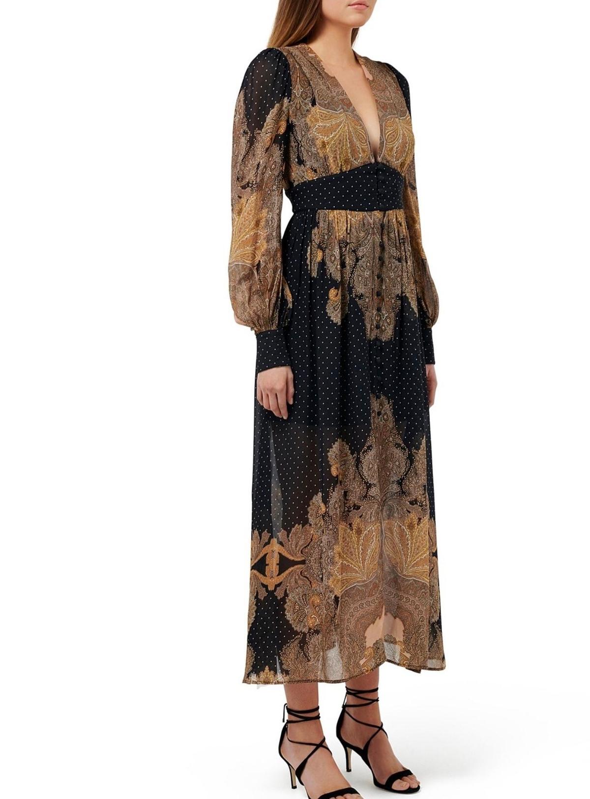 Thurley Arabian Nights Palm Dress size 8 - Image 3