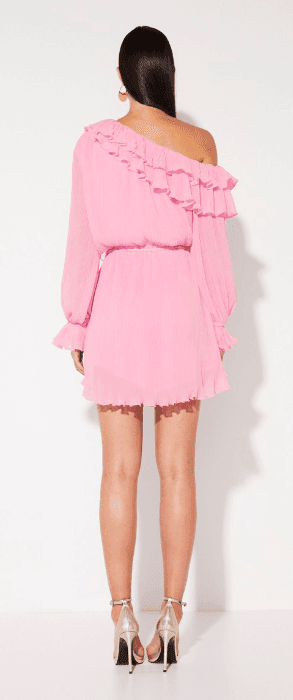 Mossmann A Slice of Heaven Mini Dress Pink Size 14 - Image 3