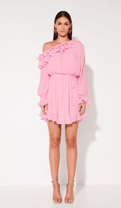 Mossmann A Slice of Heaven Mini Dress Pink Size 14 - Image 2
