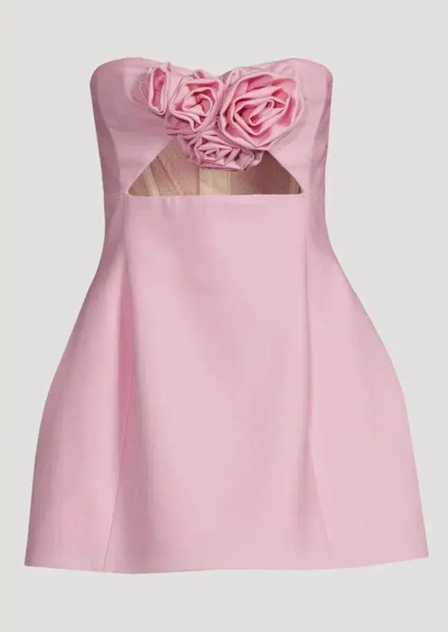 Valencia Dress Baby Pink Size 6 - Image 4