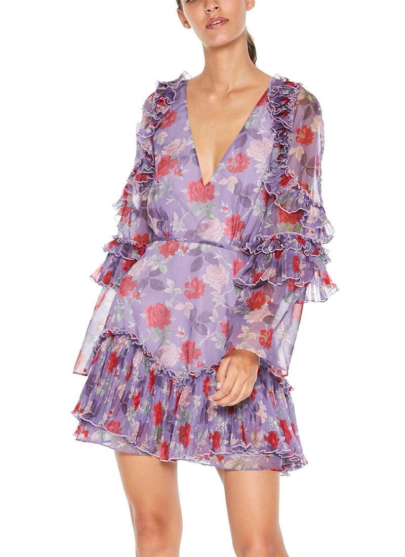 Femme Flounce Mini Dress - Image 2