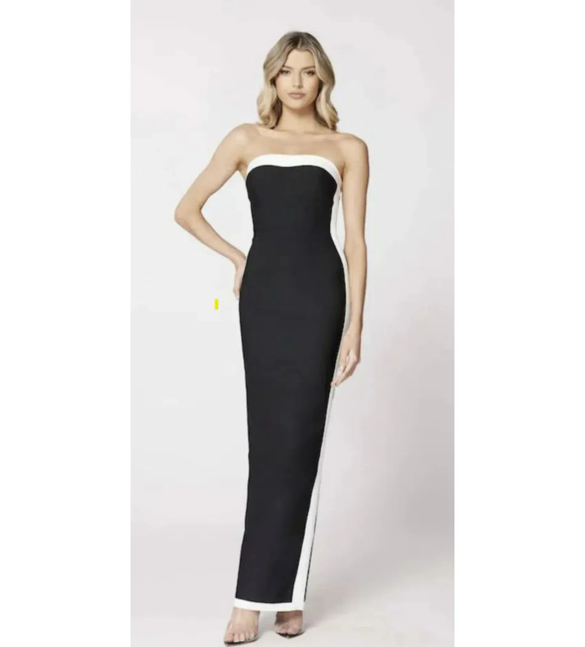 Bianca And Bridgett Ashley Dress By Bianca And Bridgett Black & White Size 6 - Image 1