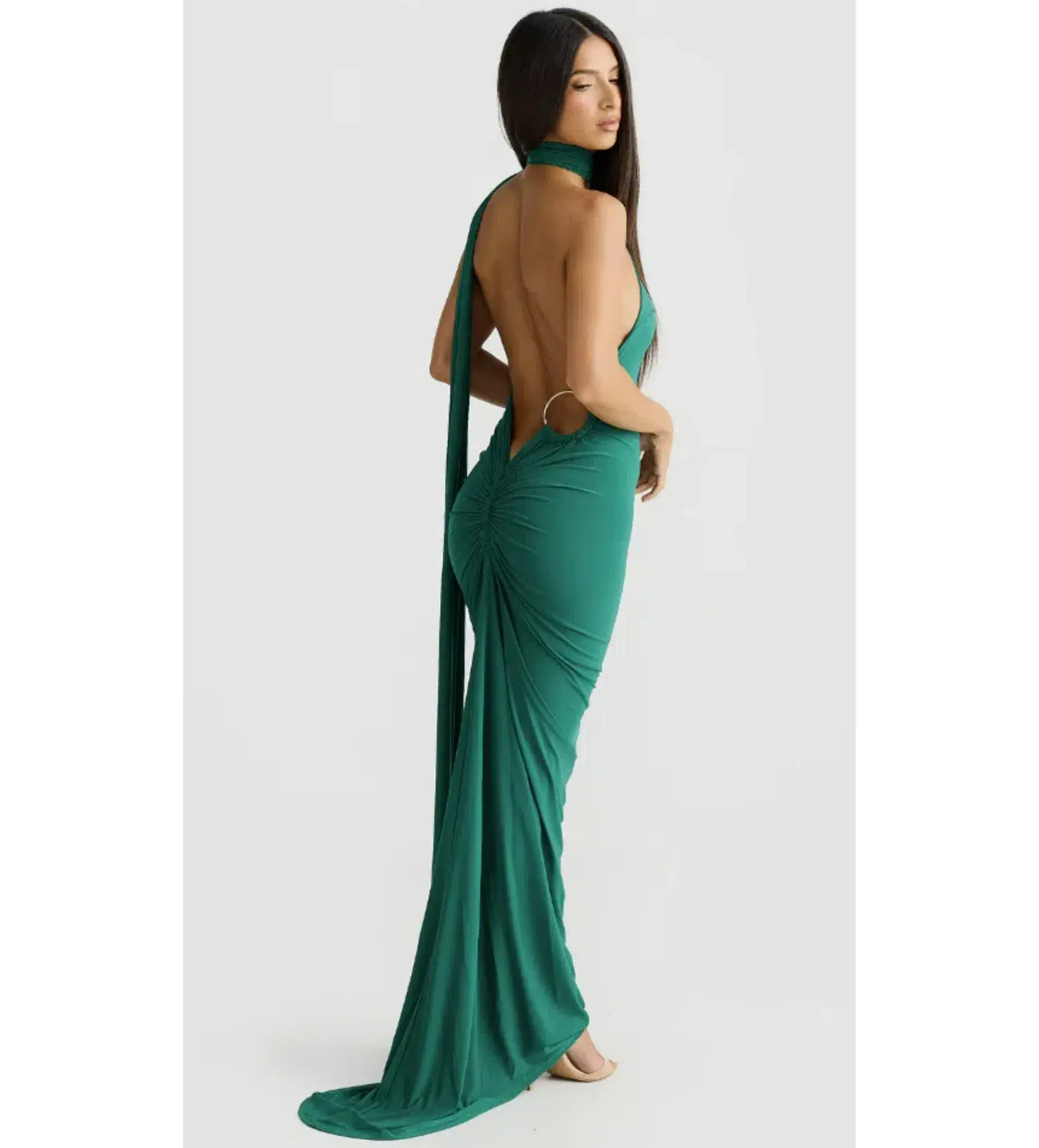 Mélani Constantina Gown Green Size 6 - Image 3