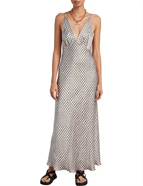 Bec & Bridge Frankie Dress Blue Size 12 - Image 1