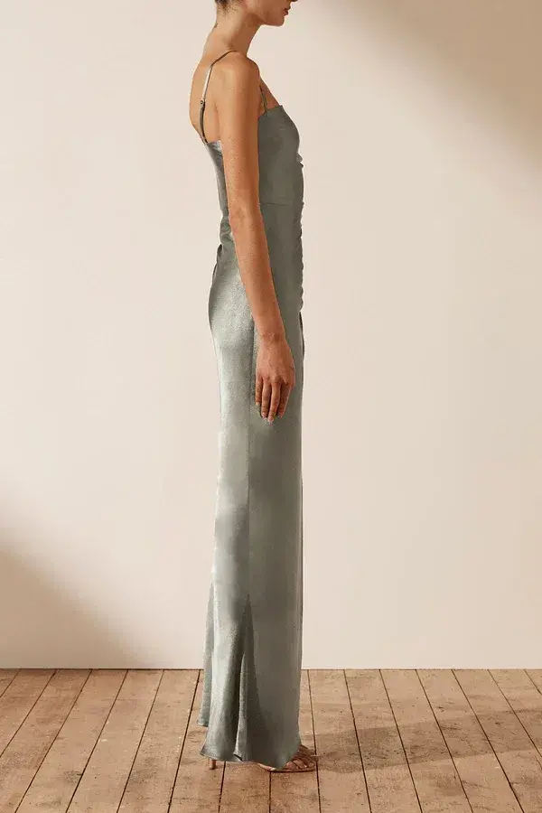 Shona Joy La Lune Ruched Maxi Dress Size 12 - Image 3
