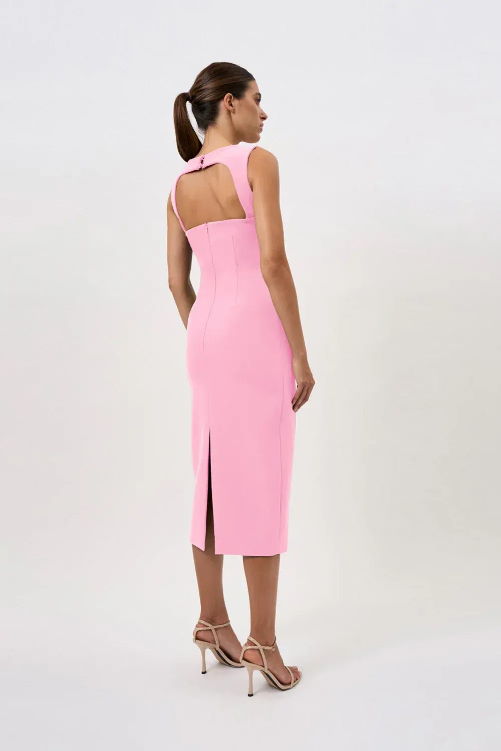 By Johnny Elara Curve Midi Dress Size 12 - Image 3