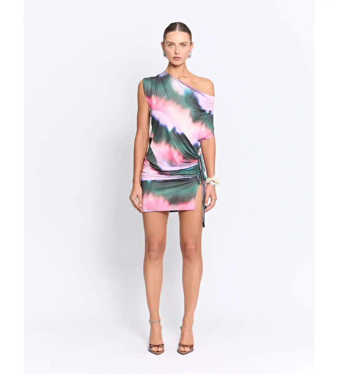 Pfeiffer Calloway Reversible Mini Dress Pink Haze Size 6 for rent on The Volte - main image