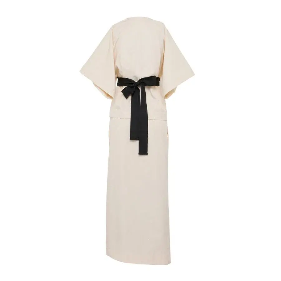 ARTCLUB Tokyo Drifter Jacket & Skirt Cream Set Size M / AU 10 - Image 3