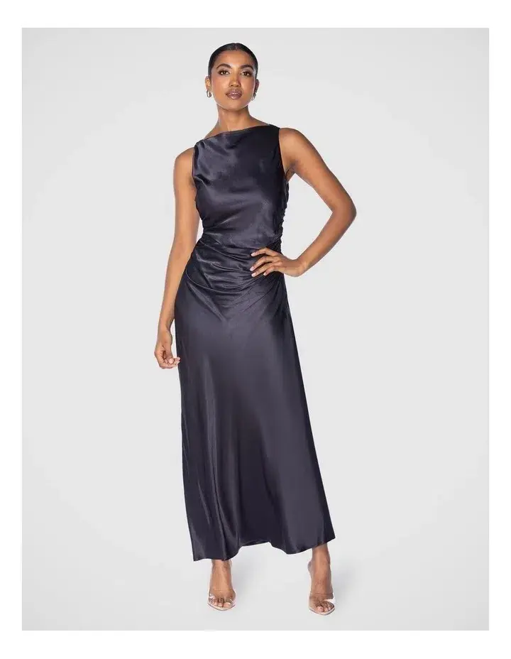 Pilgrim Armani Dress Navy Size 6 - Image 1