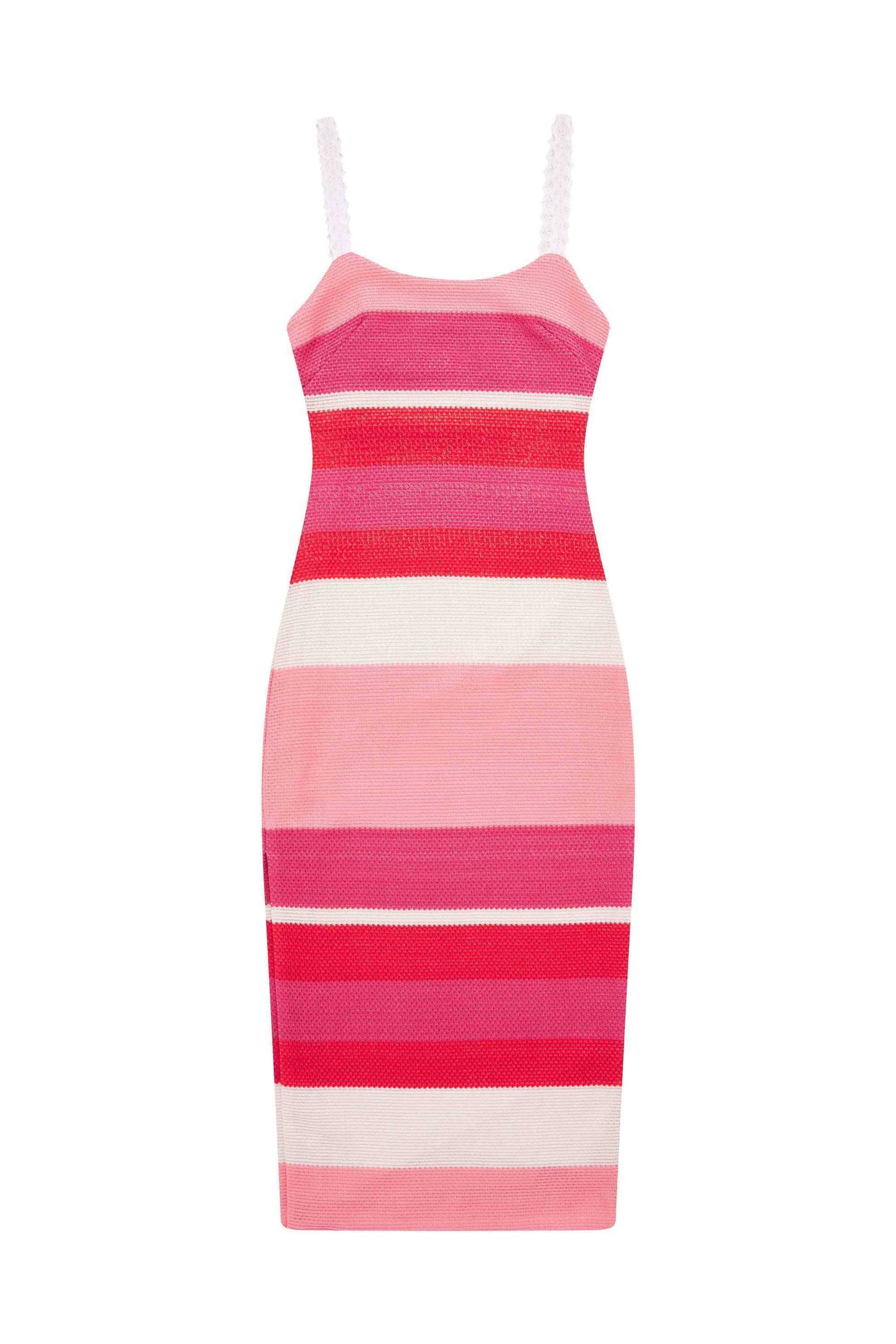 Lacework Strap Midi Dress  - Image 2