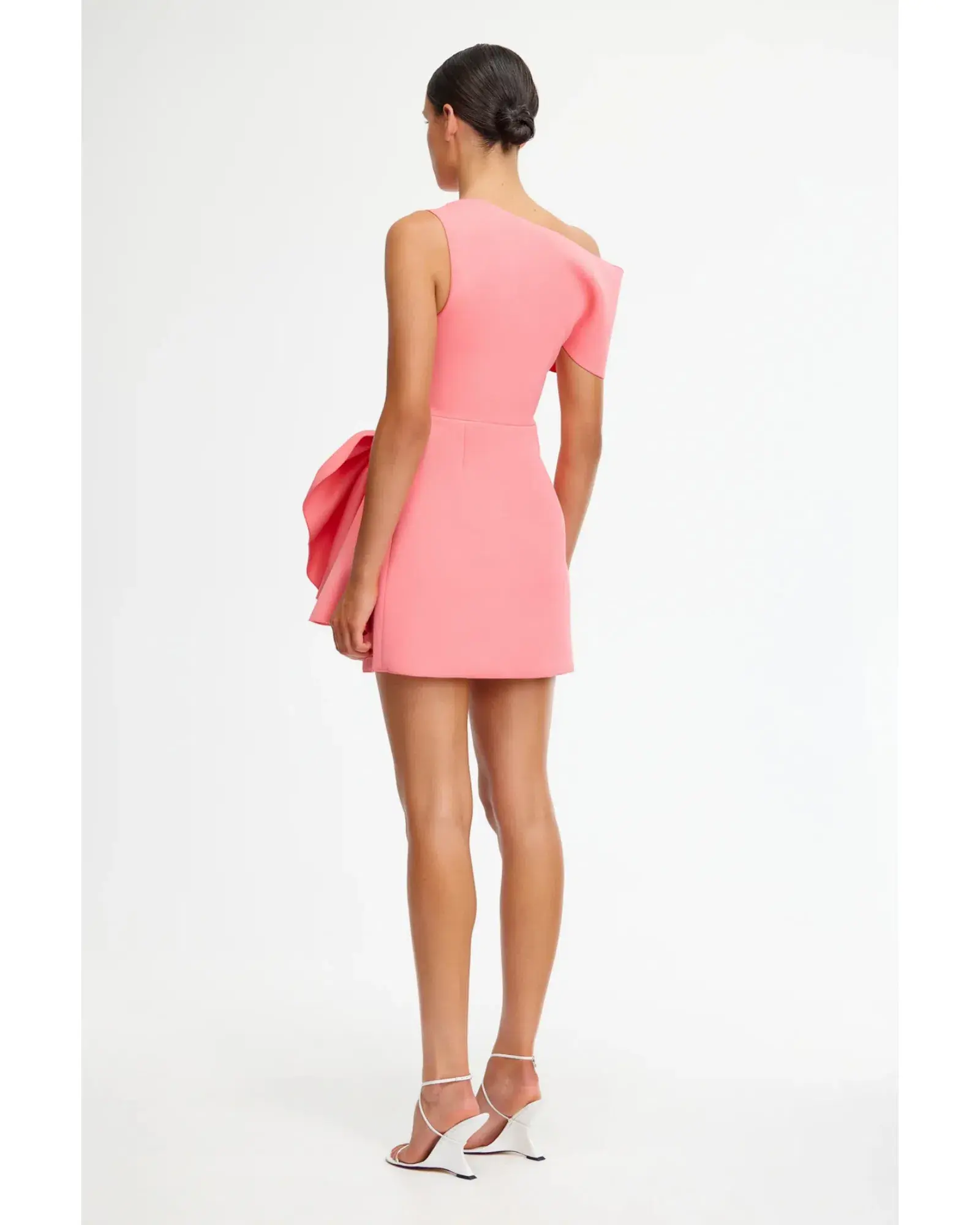 Acler Eddington Mini Dress Pink Rose Size AU 10  - Image 3
