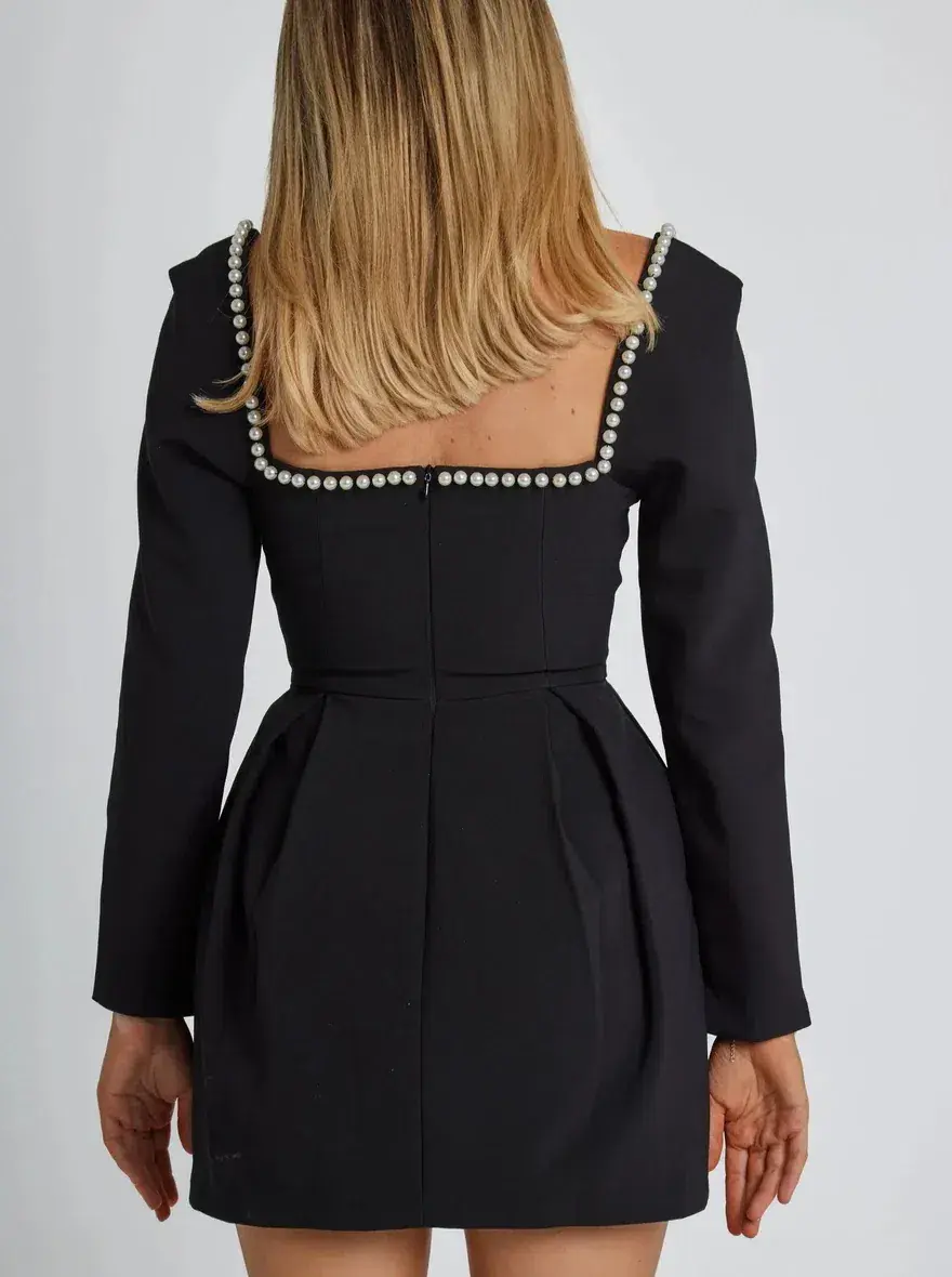 Odd Muse Ultimate Muse Pearl Dress Black Size XL / AU 14 for rent on The Volte - main image