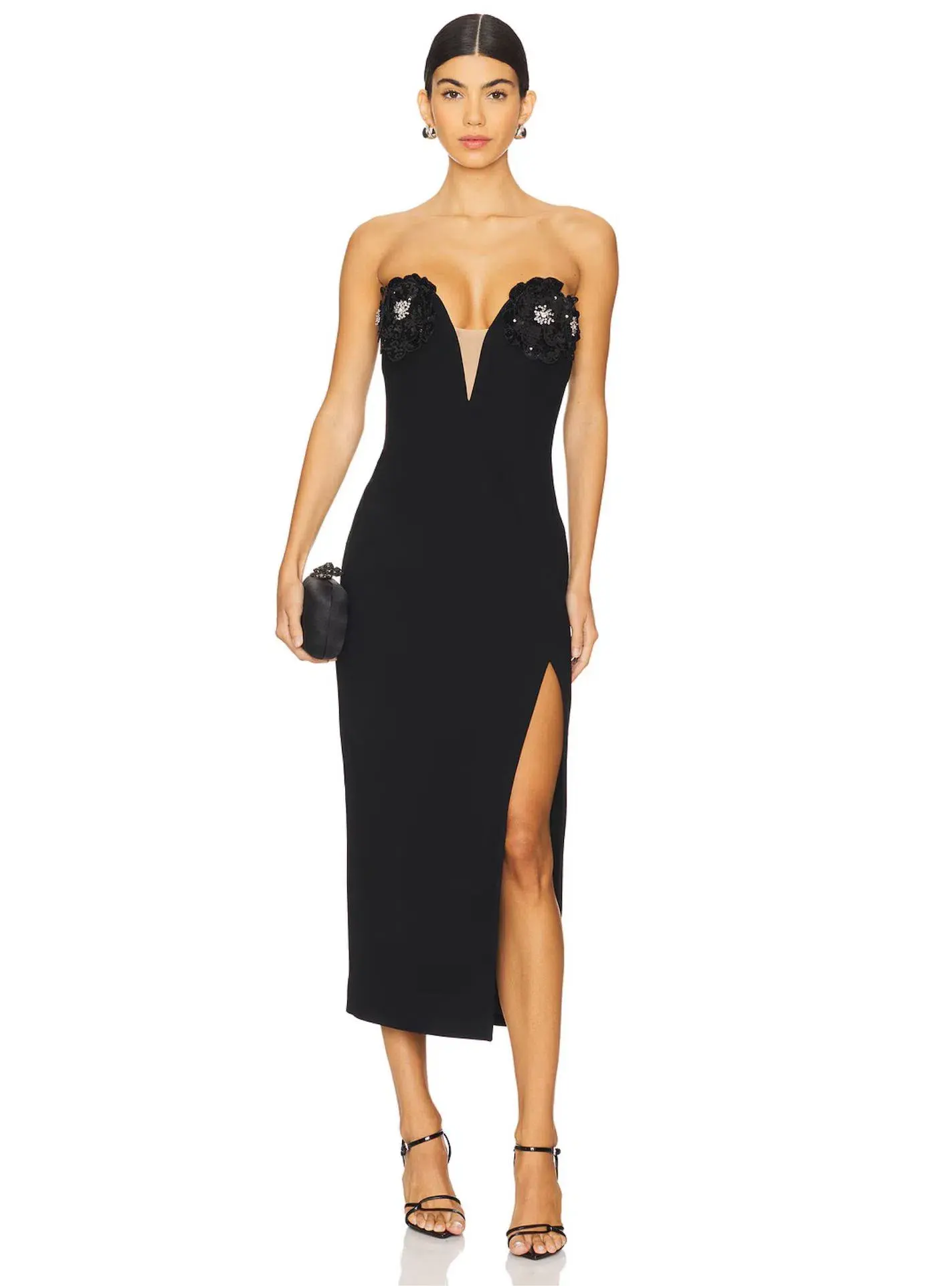 Rachel Gilbert Bowie Dress Black Size 1 / AU 8 - Image 3