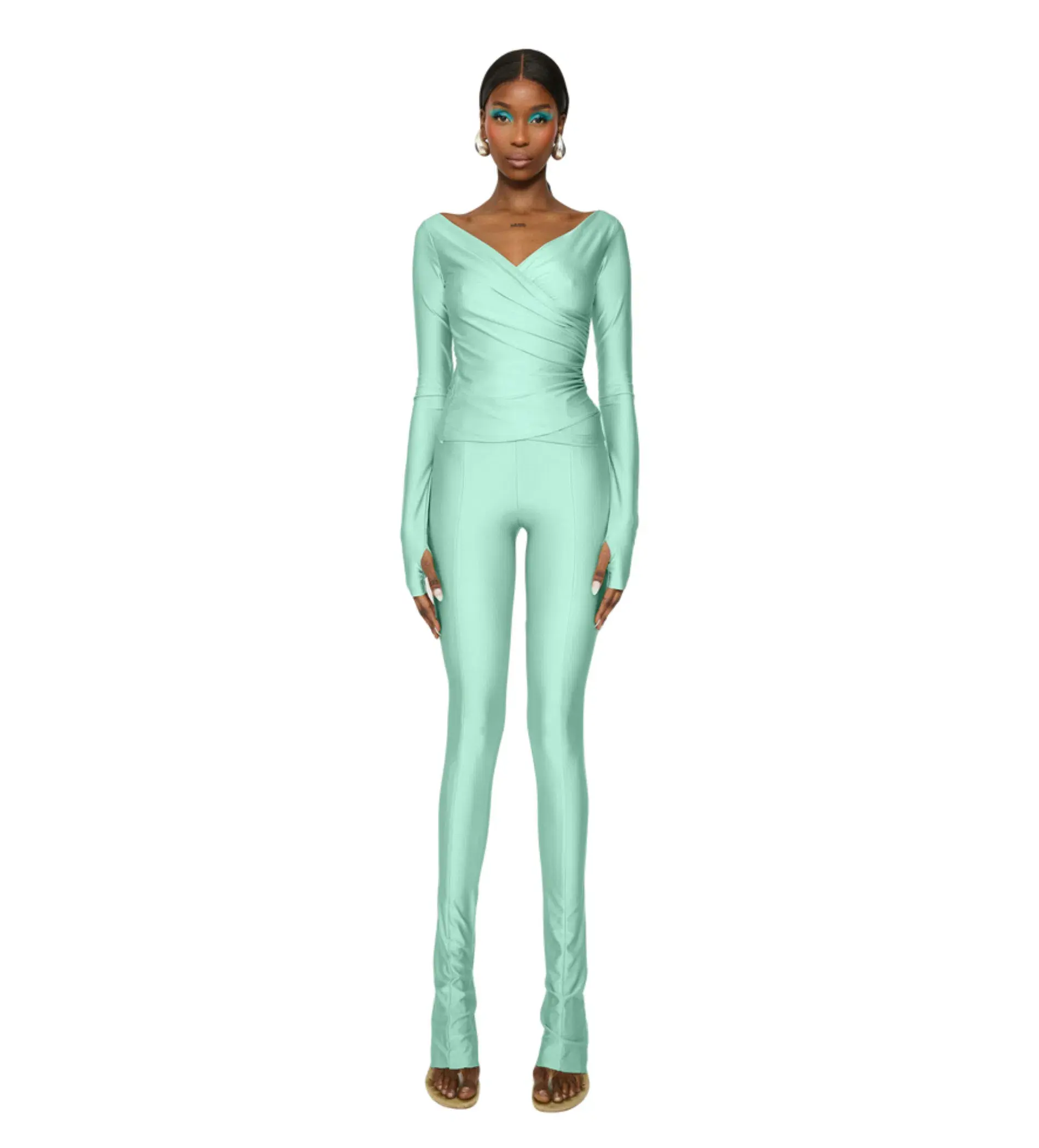 Coucoo Lanai Pant Set Sage Size 10  - Image 1