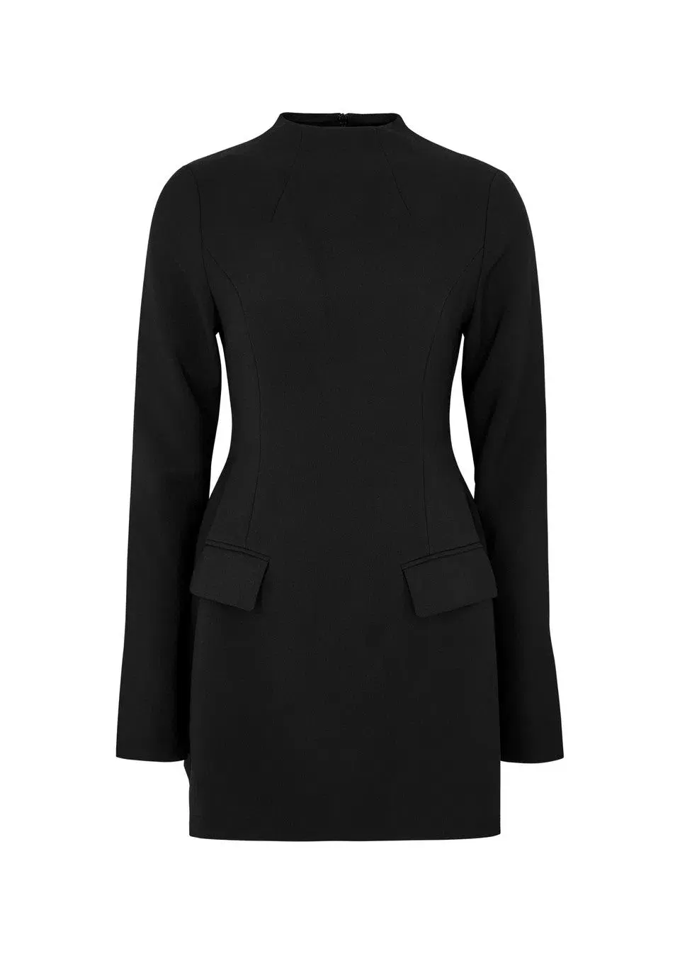 Odd Muse The Ultimate Muse Split Sleeve Mini Dress Black S/Au 8 for rent on The Volte - main image