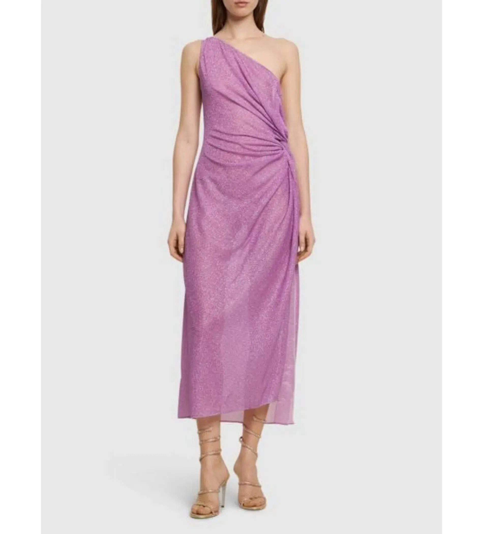 Oséree Lumiere Knot Dress Purple Size 10  - Image 1