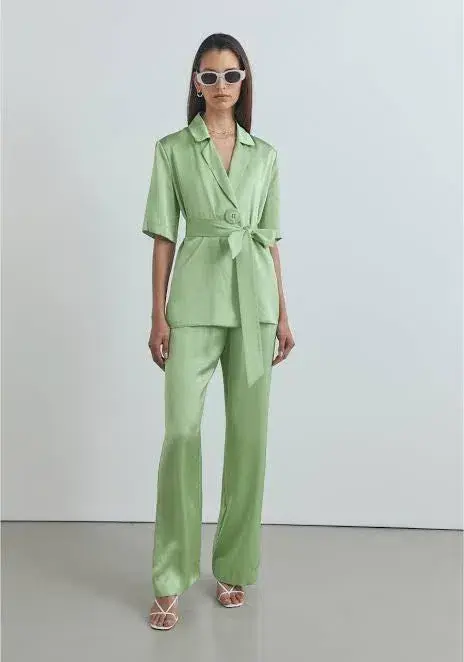 Viktoria and Woods Chorus Shirt & Pilot Pants Set Tarragon Size 1 (AU 8) - Image 1
