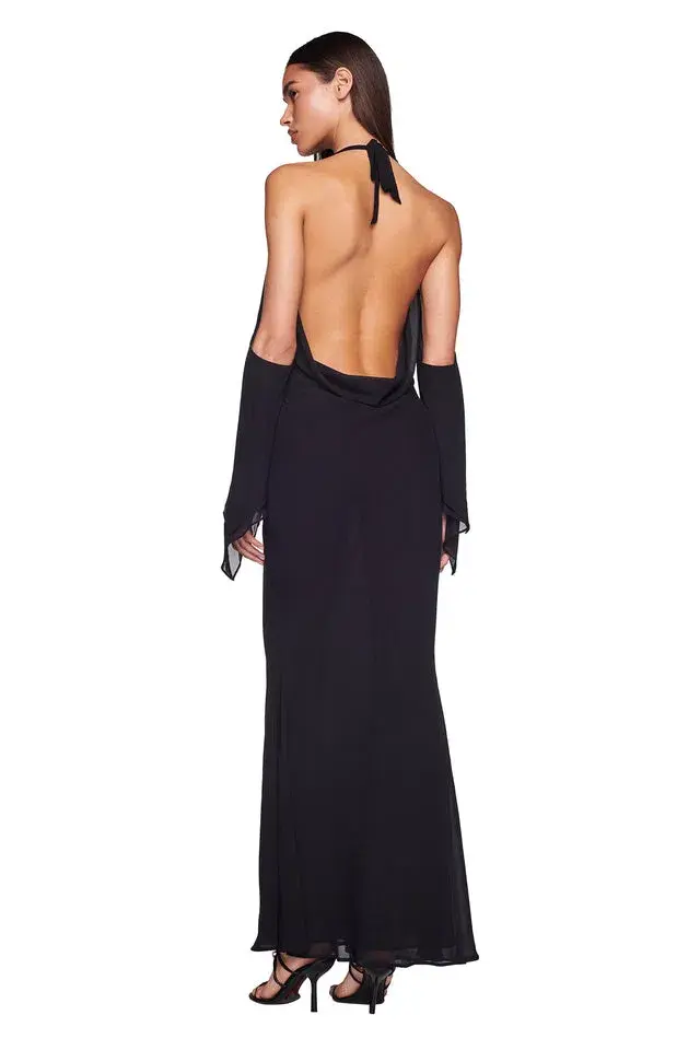 I.AM.GIA Rosanna Maxi Dress in Black Size 8 - Image 3