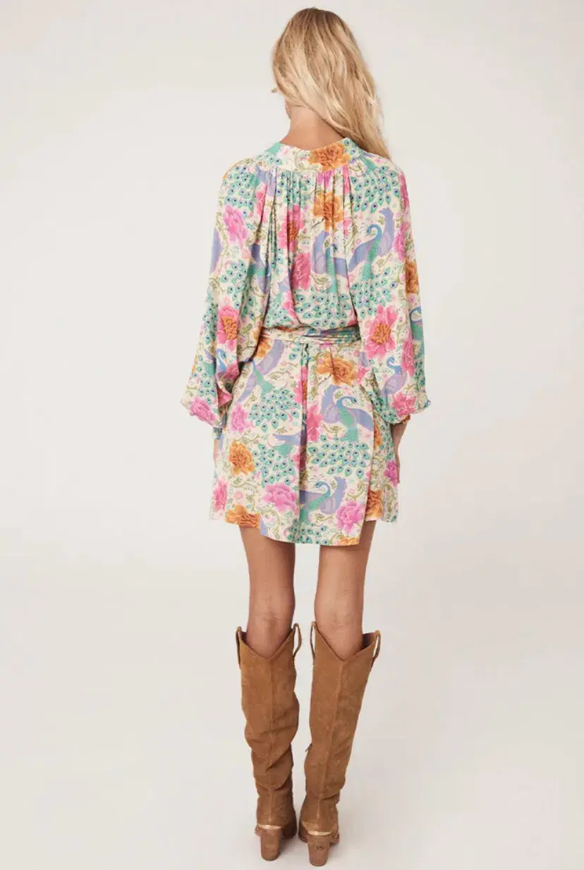 Spell Bohème Button Through Mini Dress Spring Size S / AU 8 - Image 2