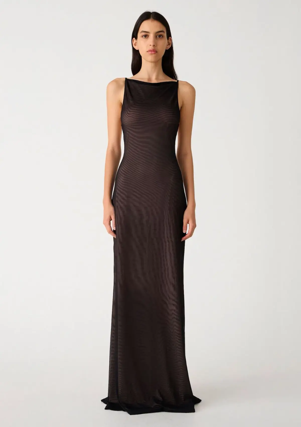 Misha Nina Mesh Dress Black Size 10/M - Image 1