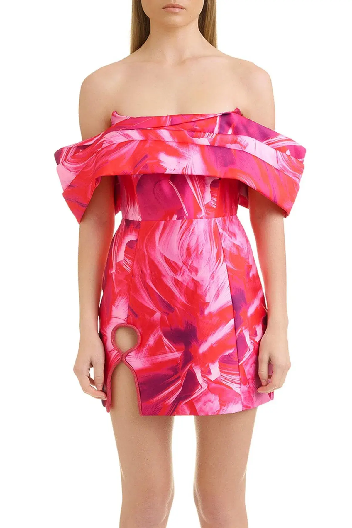 Eliya The Label Cassidy Mini Dress Soleada Print Size 6 - Image 4